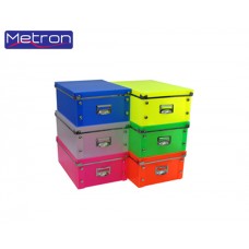 METRON ΚΟΥΤΙ ΠΛΑΣΤΙΚΟ ΜΕΤΑΛΛΙΚΗ ΛΑΒΗ ΔΙΑΦΟΡΑ ΧΡΩΜΑΤΑ